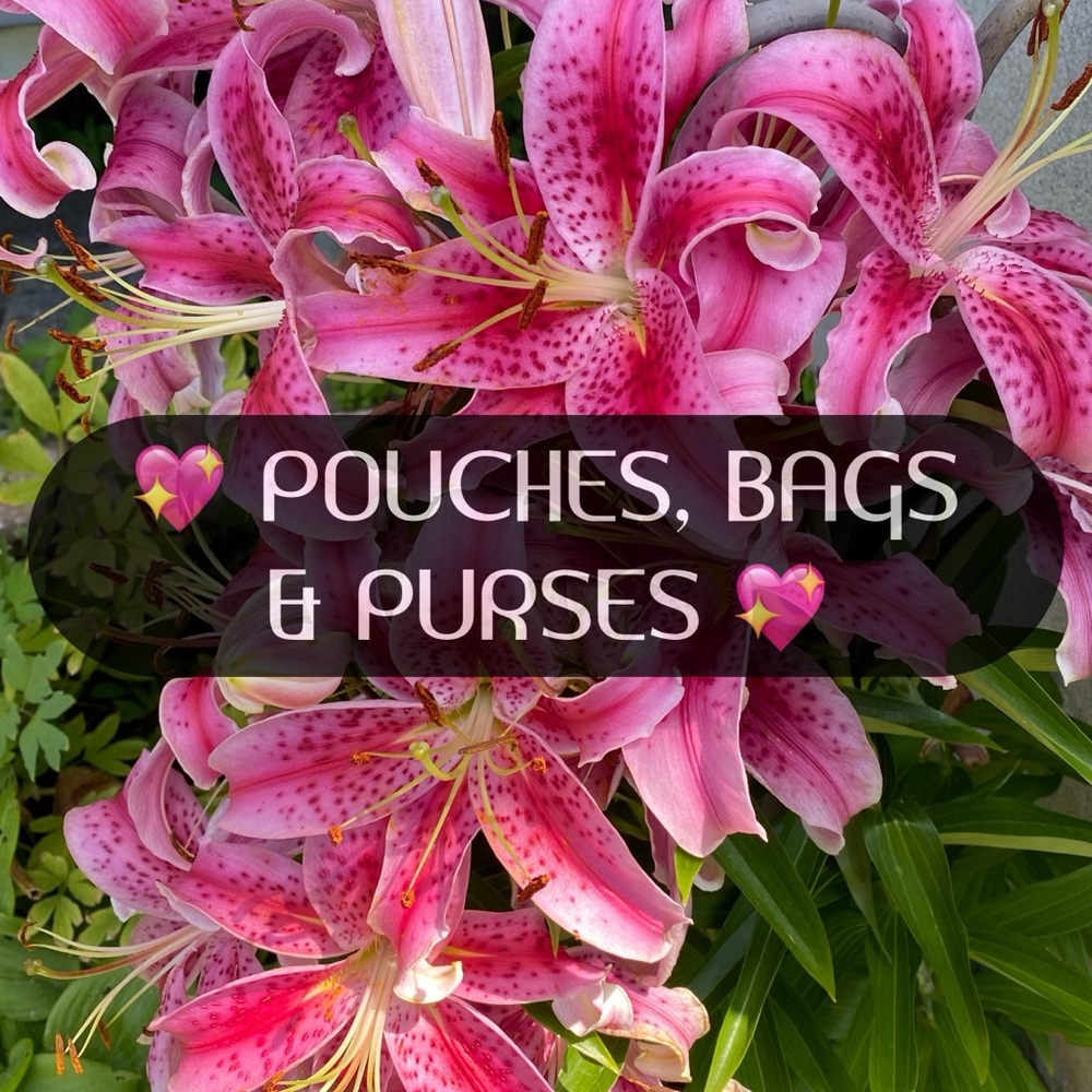 💖 Pouches, bags and purses 💖